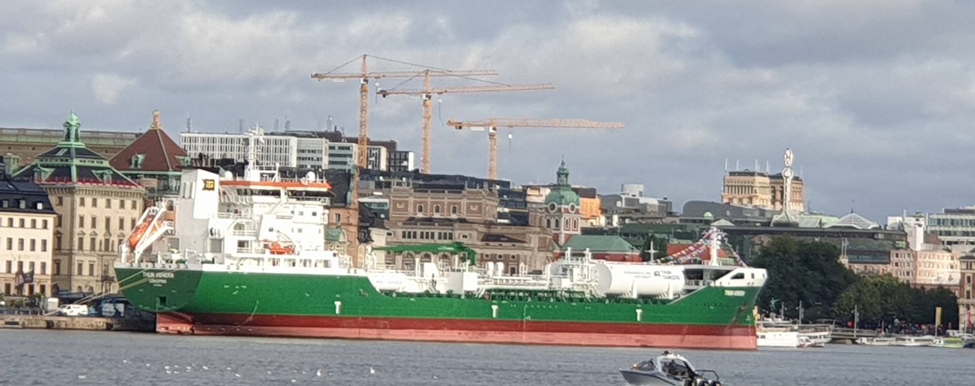 LNG-tankern Thun Venern.